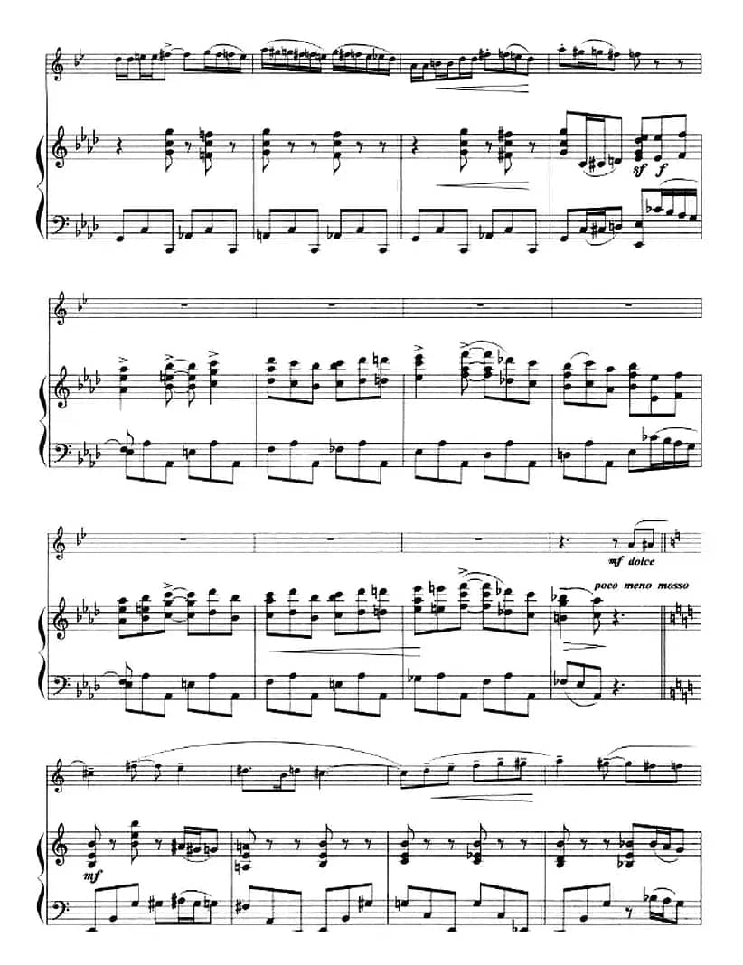 诙谐曲（小号+钢琴伴奏）