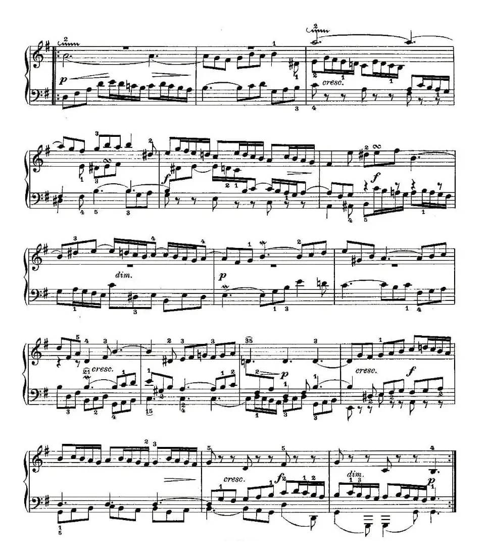 Aria con Variazioni 之24