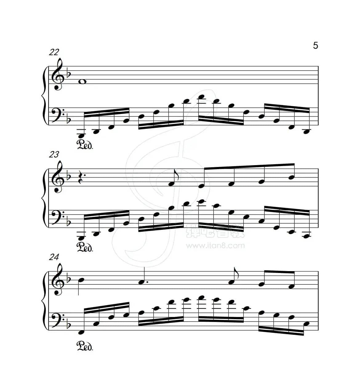 秋意浓（《弹吧音教》制谱版）