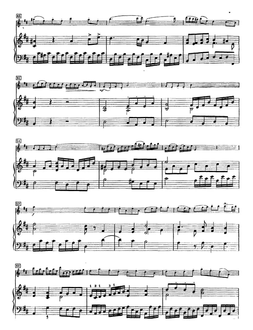 第四奏鸣曲（小提琴+钢琴）