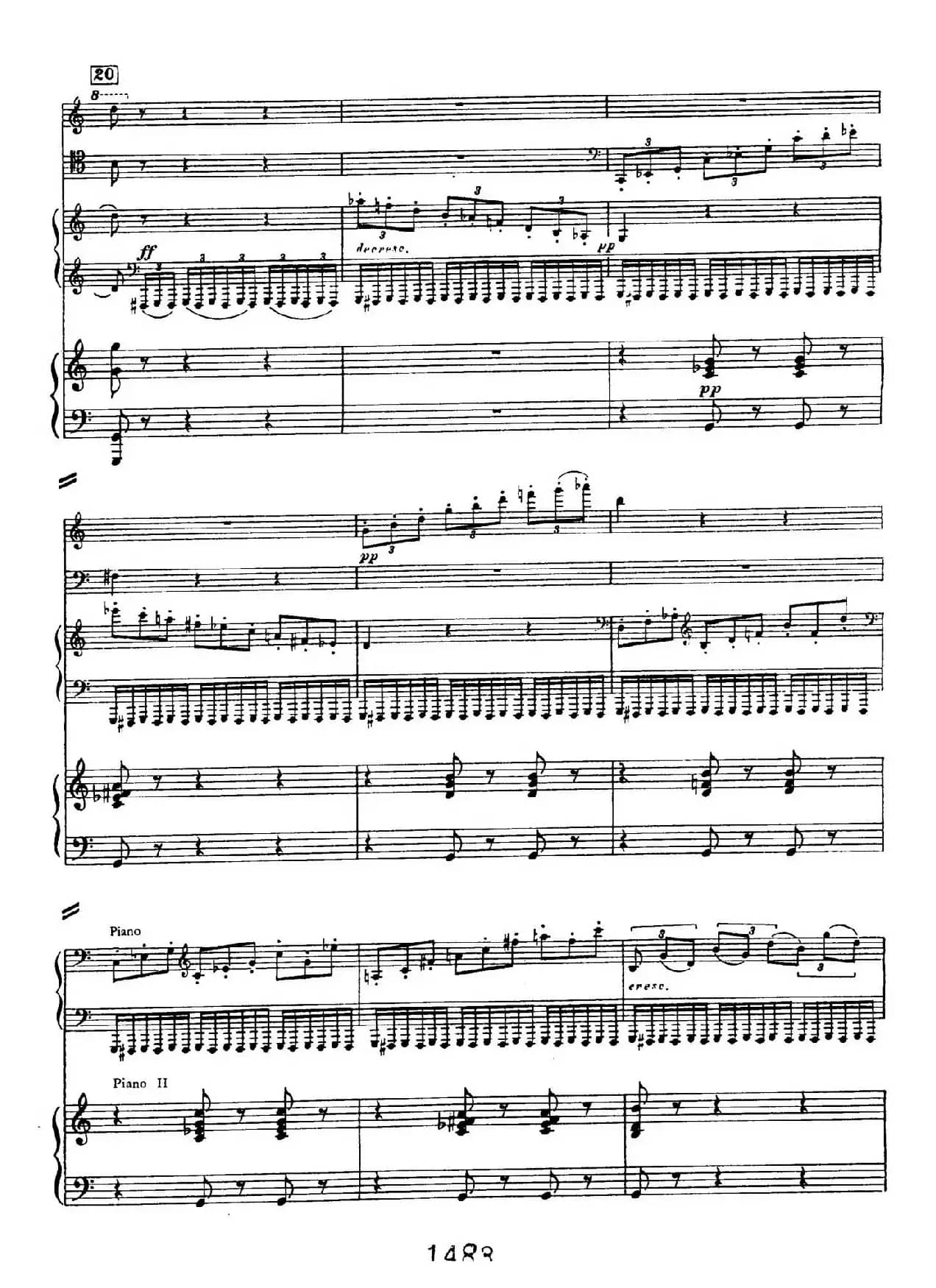 Triple Concerto in C Major Op.56(C大调三重协奏曲·双钢琴·Ⅲ)