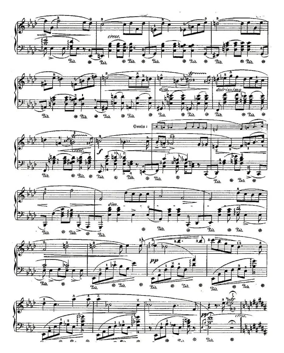 B大调夜曲Op.62－1（Deux  Nocturnes）