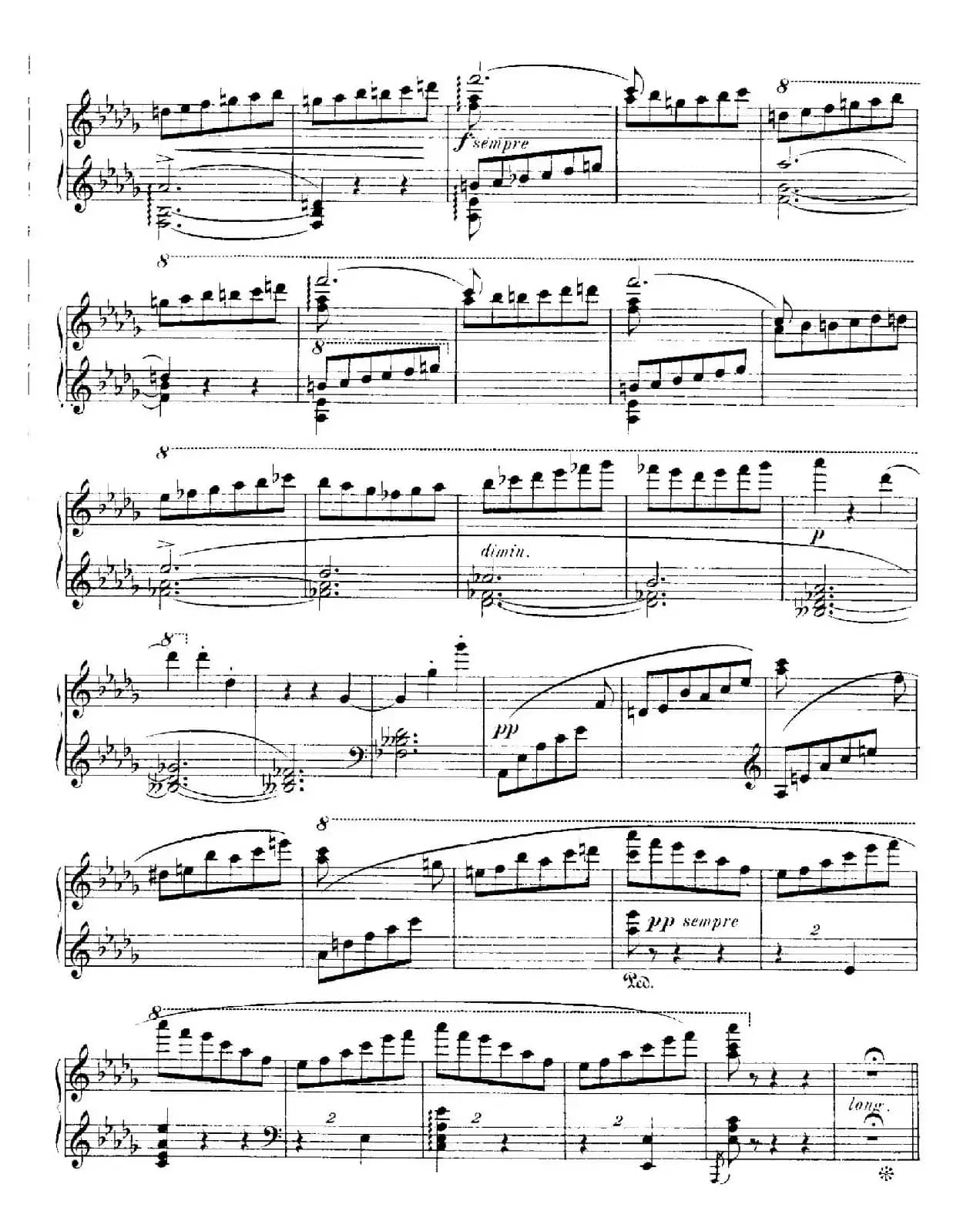 4 Valses Caprice（4首随想圆舞曲）（Op.59 No. 3 in G-flat ​）