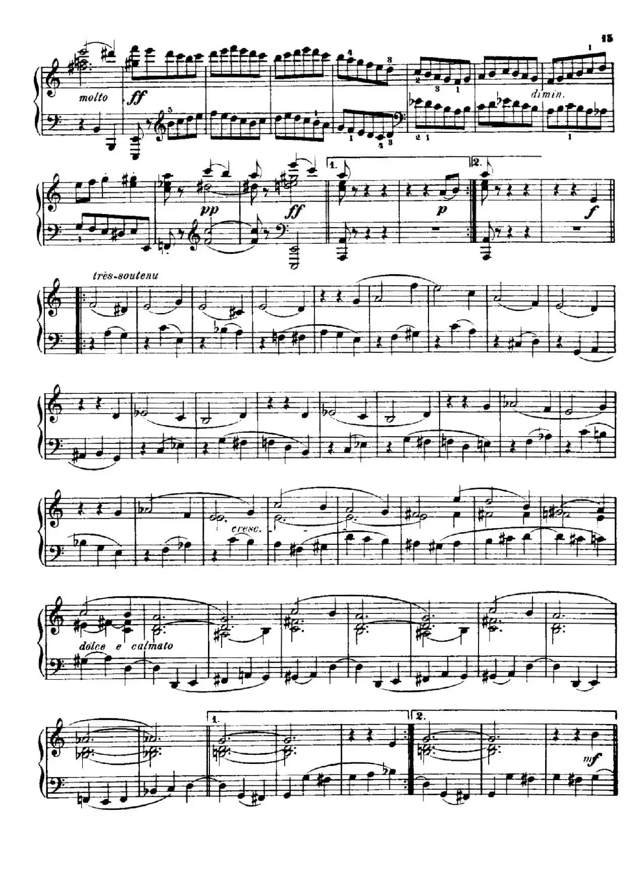 Petite Sonate Dans La Forme Classique Op.9（古典小奏鸣曲）