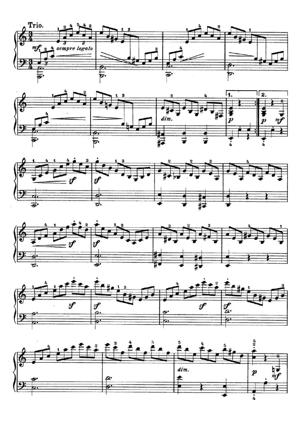 Piano Sonata in C Op.2 No.3（C大调第三钢琴奏鸣曲）