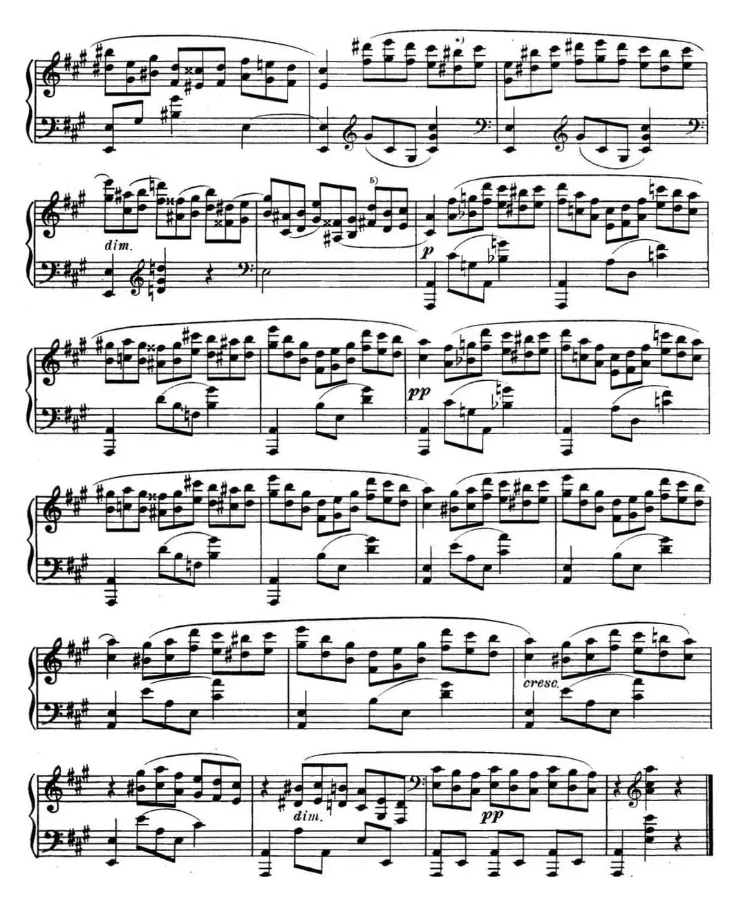 斯克里亚宾 钢琴练习曲 Op.8 No.6 Alexander Scriabin Etudes