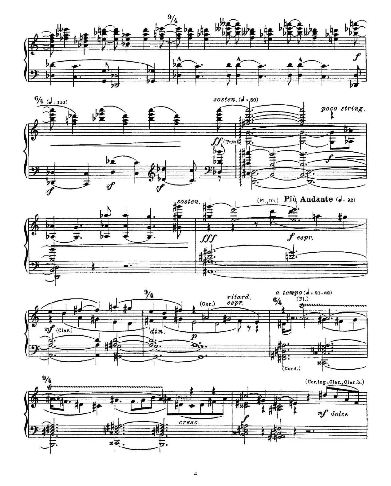 两幅音画（Ⅰ）