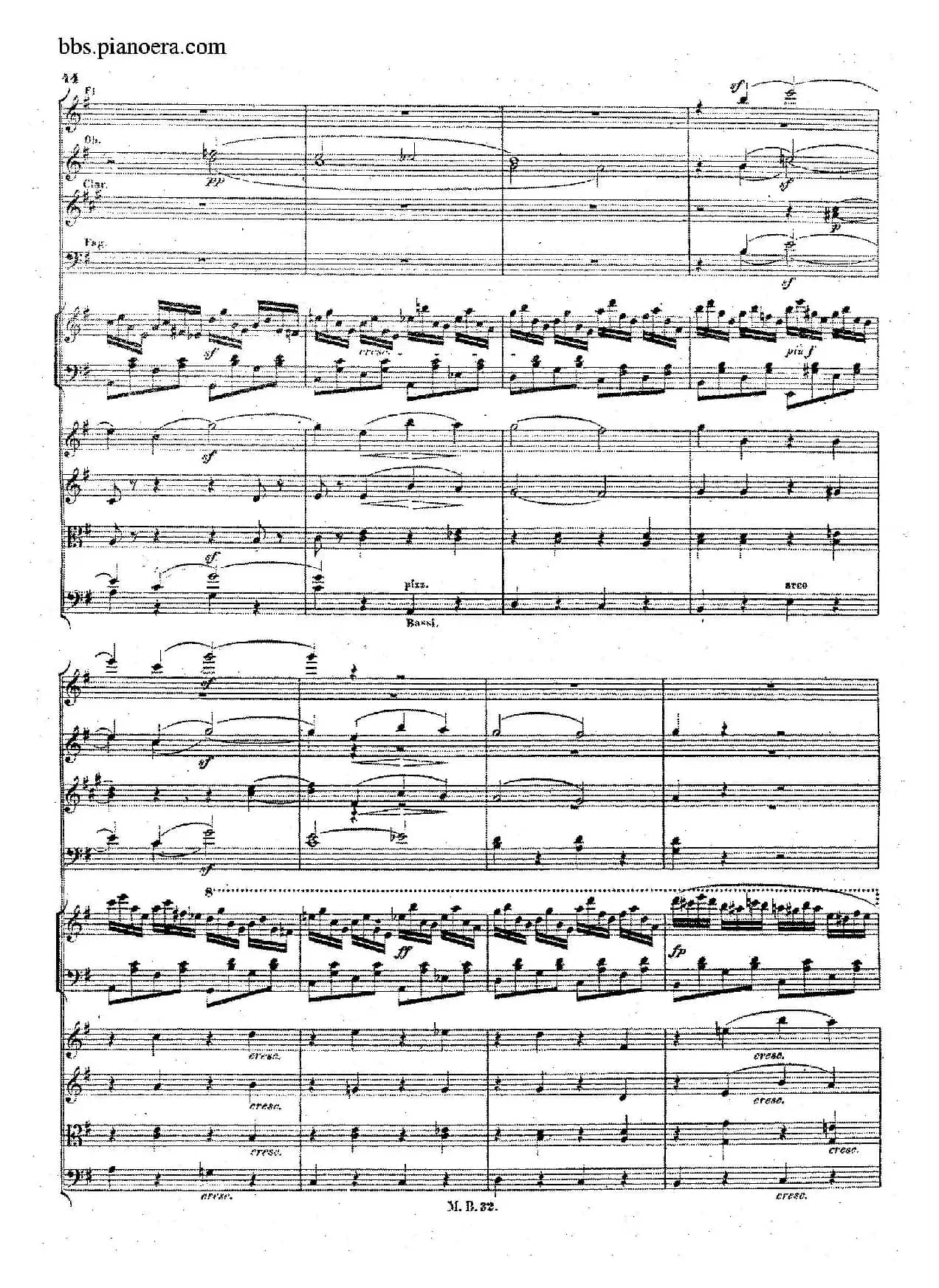 Piano Concerto No.1 in g Minor Op.25（g小调第一钢琴协奏曲·总谱）