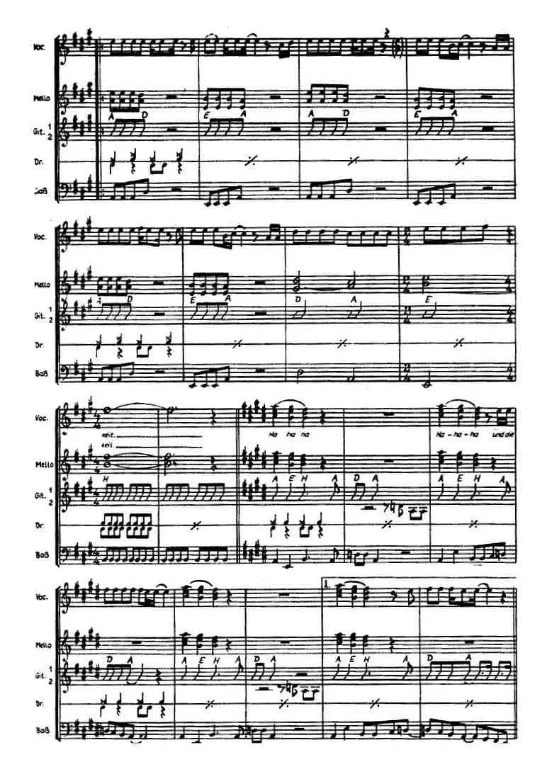 无标题音乐（四）（电吉他）