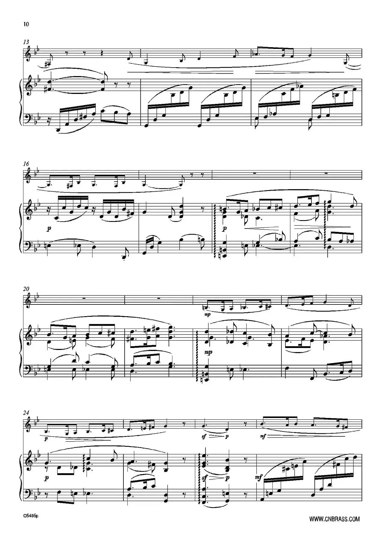 Sicilienne（萨克斯+钢琴伴奏）