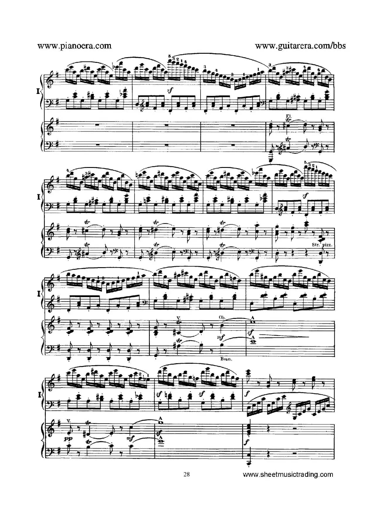 Piano Concerto No.1 in g Minor Op.25(g小调第一钢琴协奏曲·双钢琴)