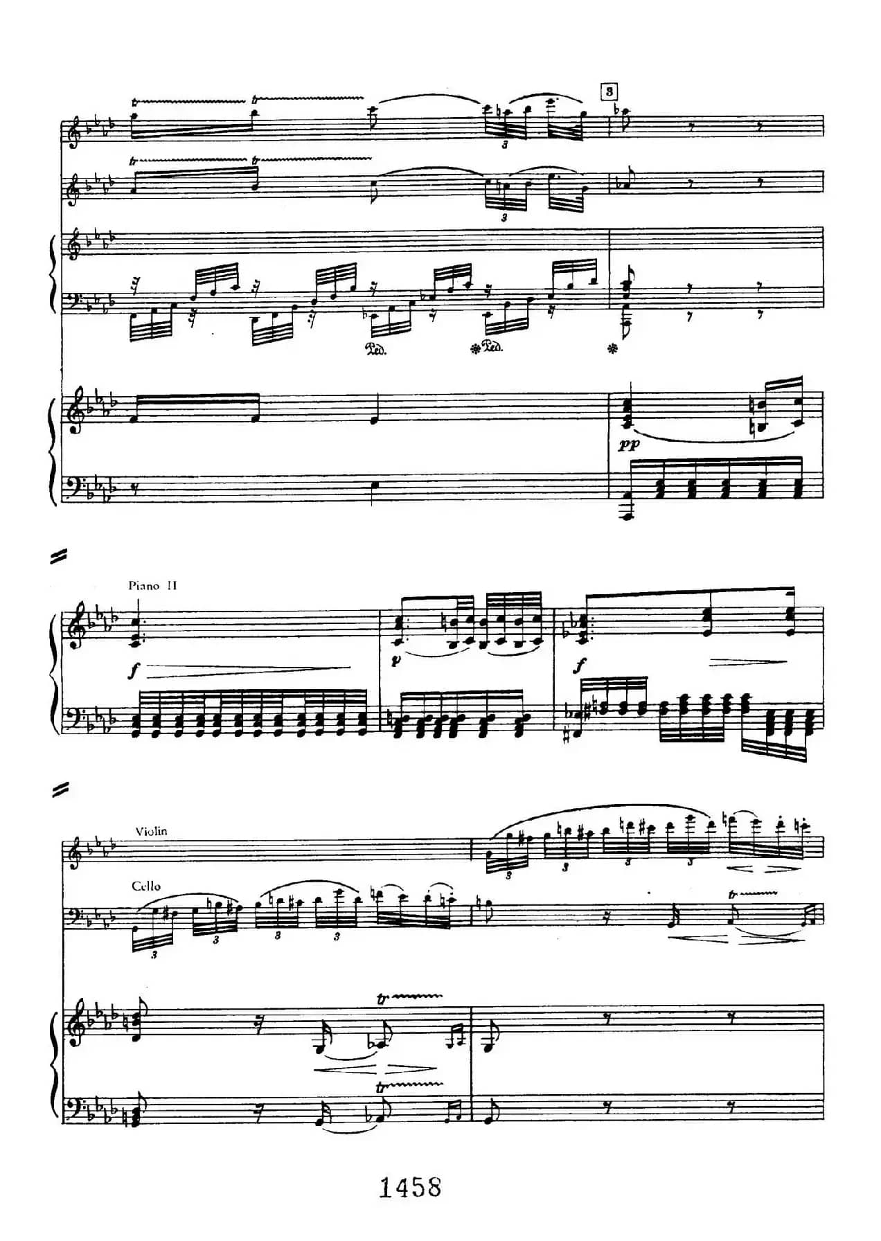 Triple Concerto in C Major Op.56（C大调三重协奏曲·双钢琴·Ⅱ）