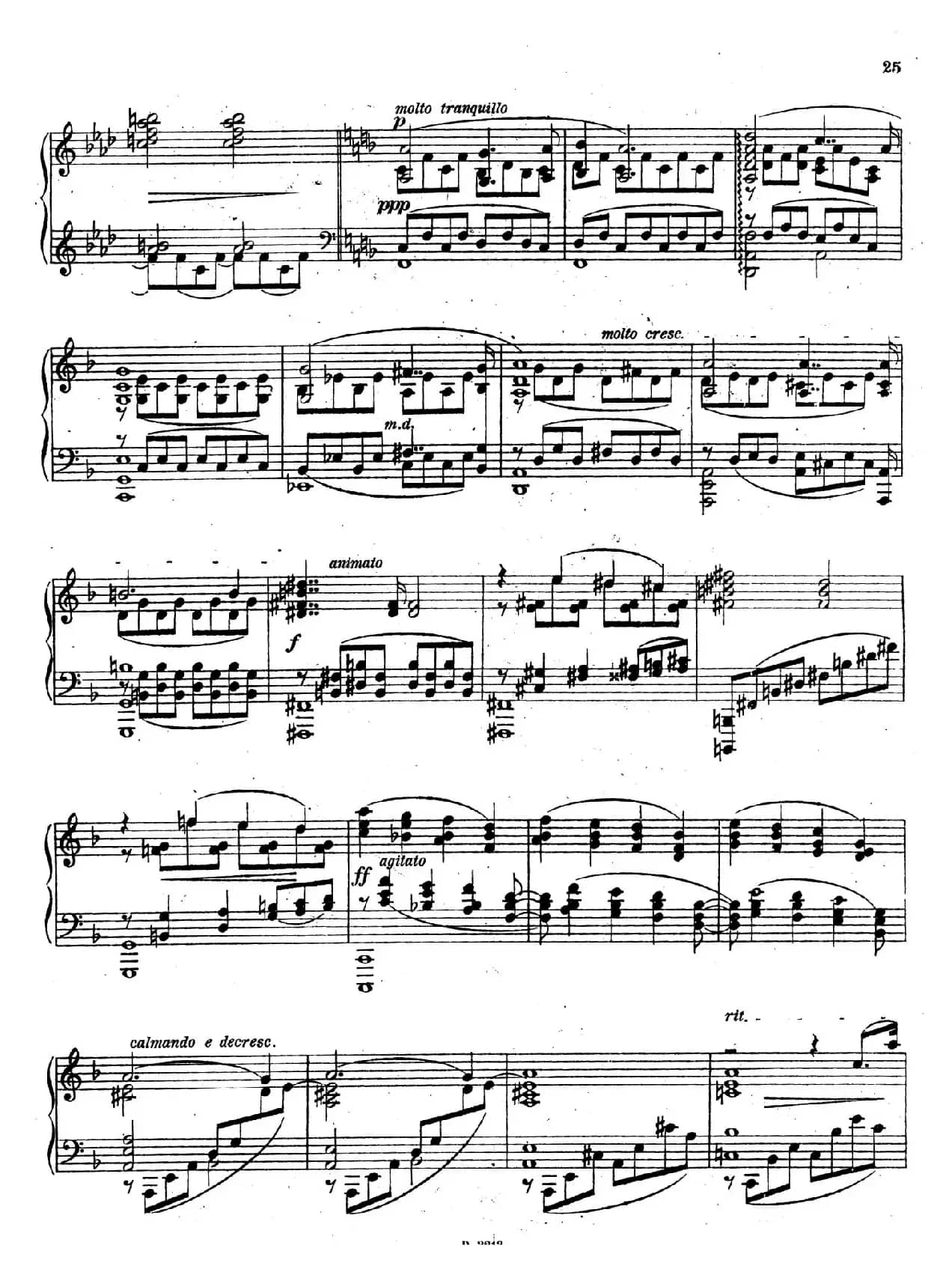 Four Pieces 4首小品 Op.2（Ⅲ）