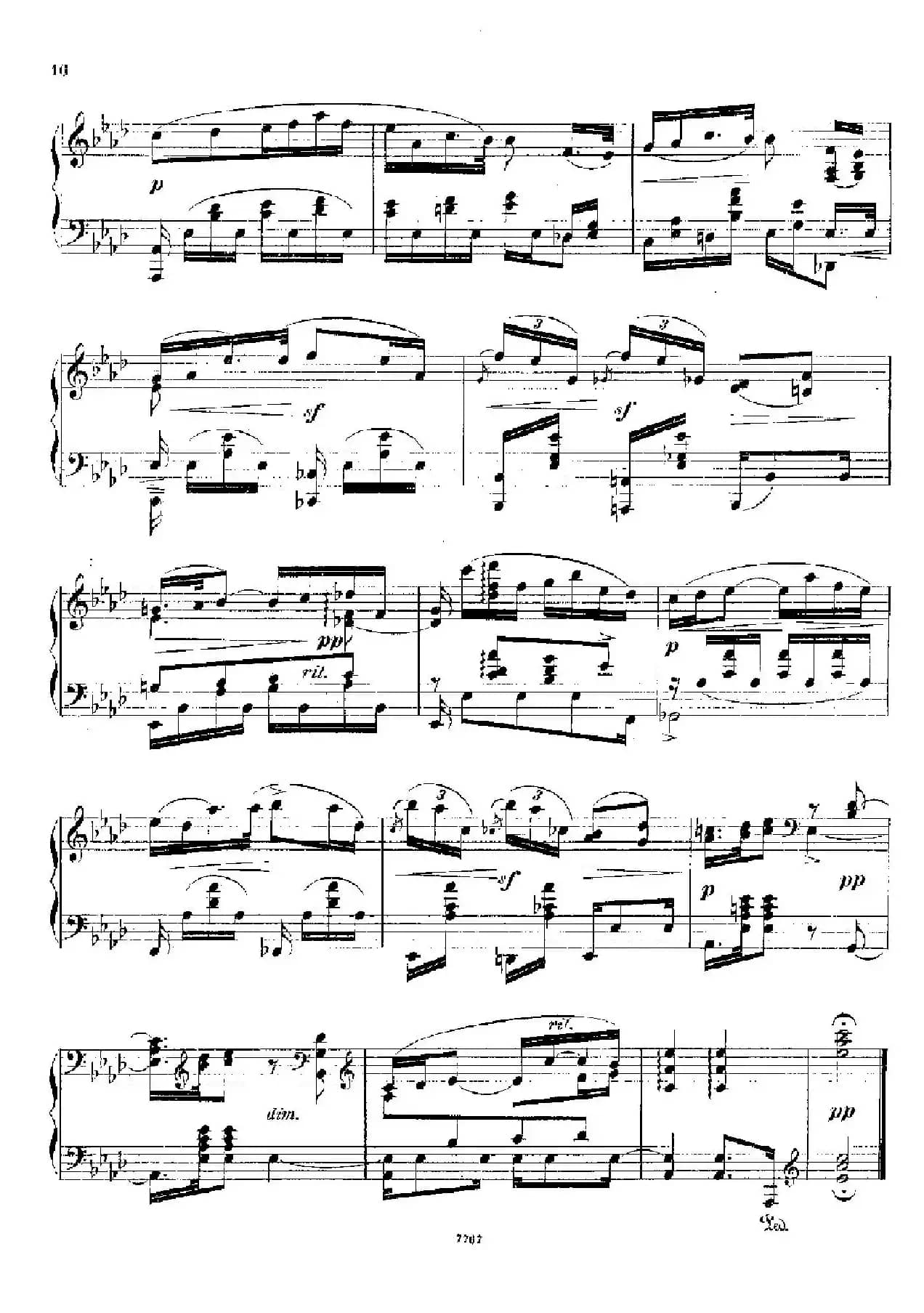 Phantasien Am Clavier Op.36（幻想曲集·第三首）