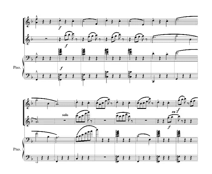 春之声圆舞曲（双钢琴）