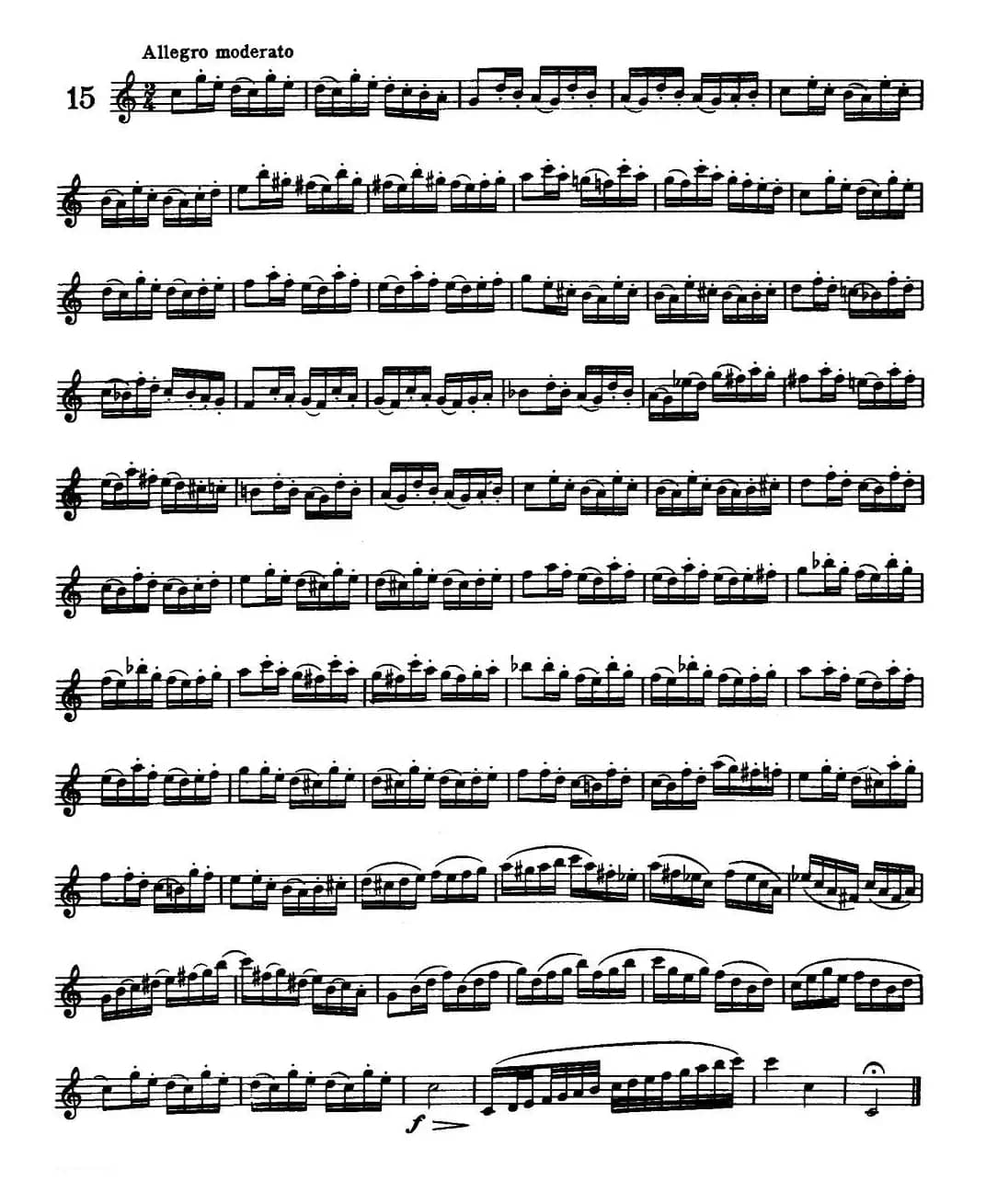 25 Daily Exercices for Saxophone（9—17）