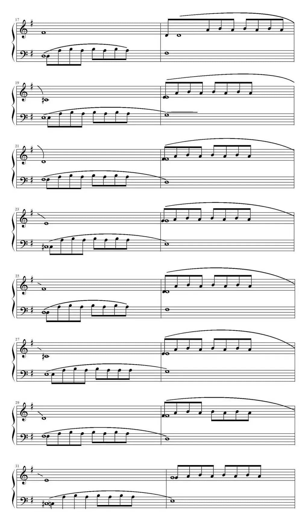 亨利·贝尔蒂尼练习曲Op.100，No.14