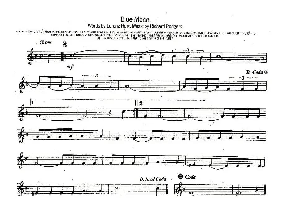 Biue Moon（蓝月亮）