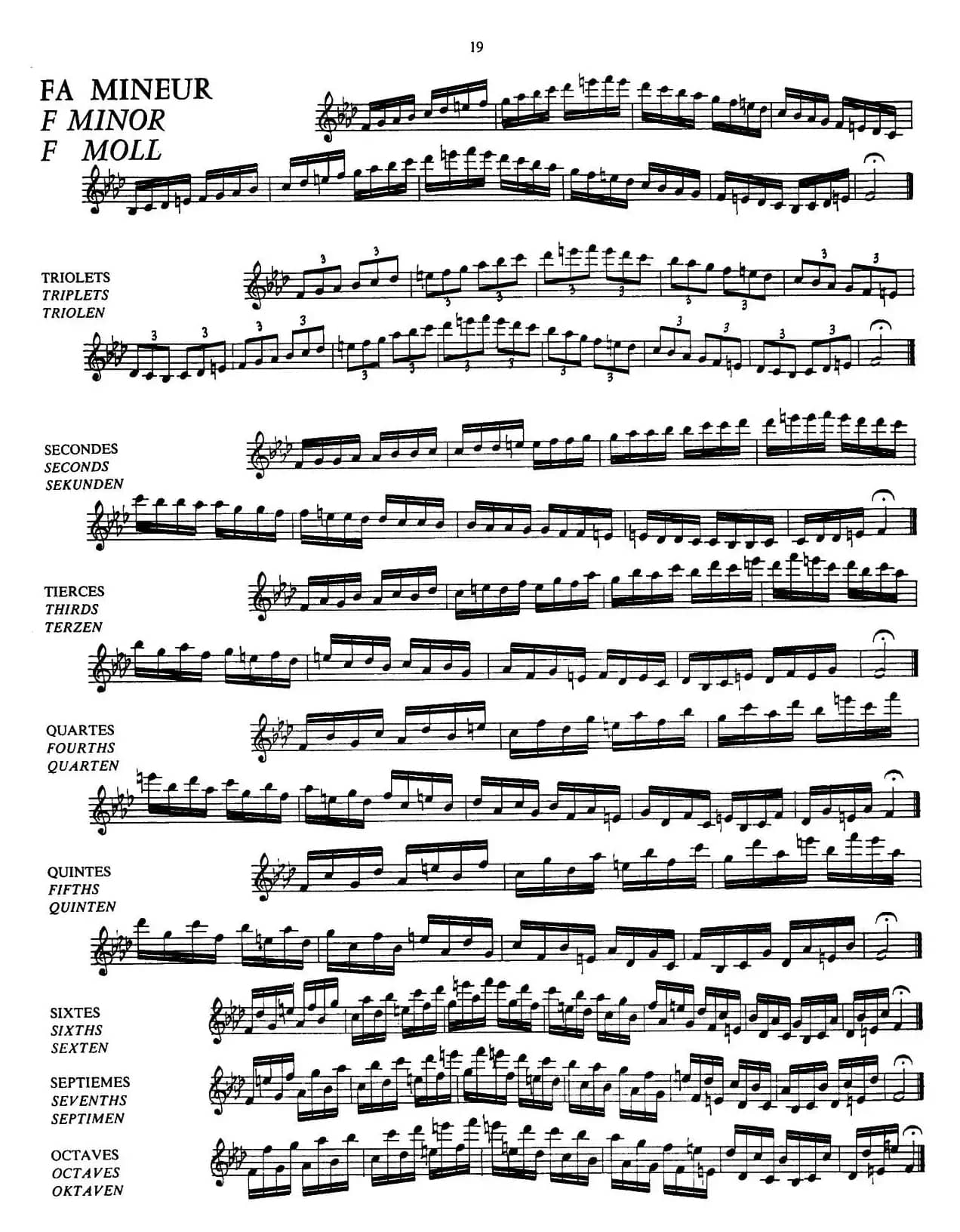五线谱音阶练习（P18——22）