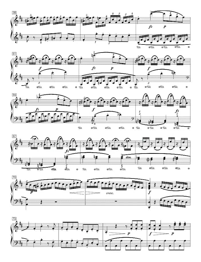 莫扎特D大调钢琴奏鸣曲K.284