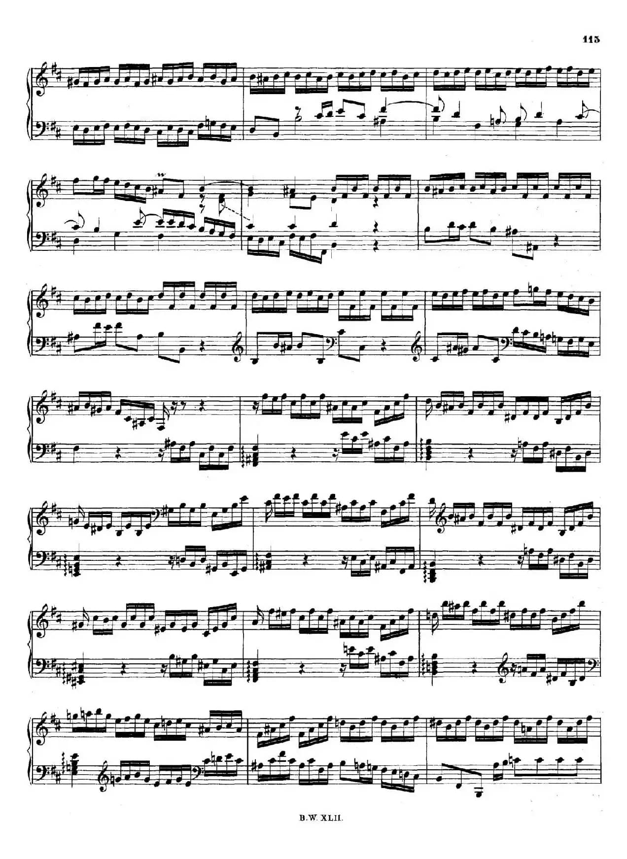 16 Concertos BWV 972-987（十六首为独奏古钢琴而作的协奏曲）（P51——60）