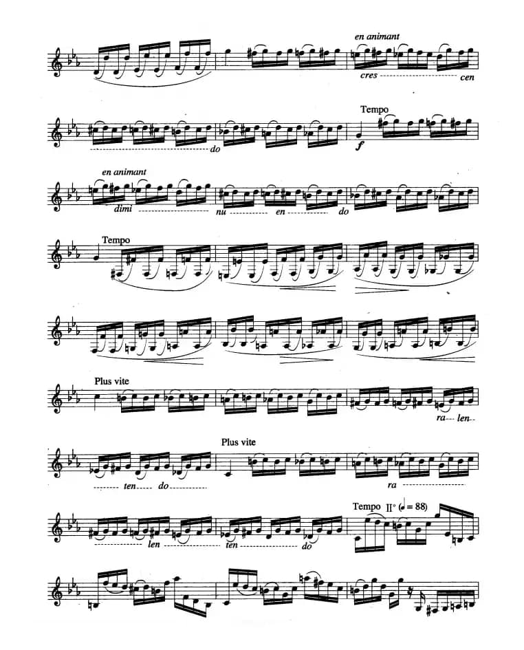 单簧管考级教材·第九级