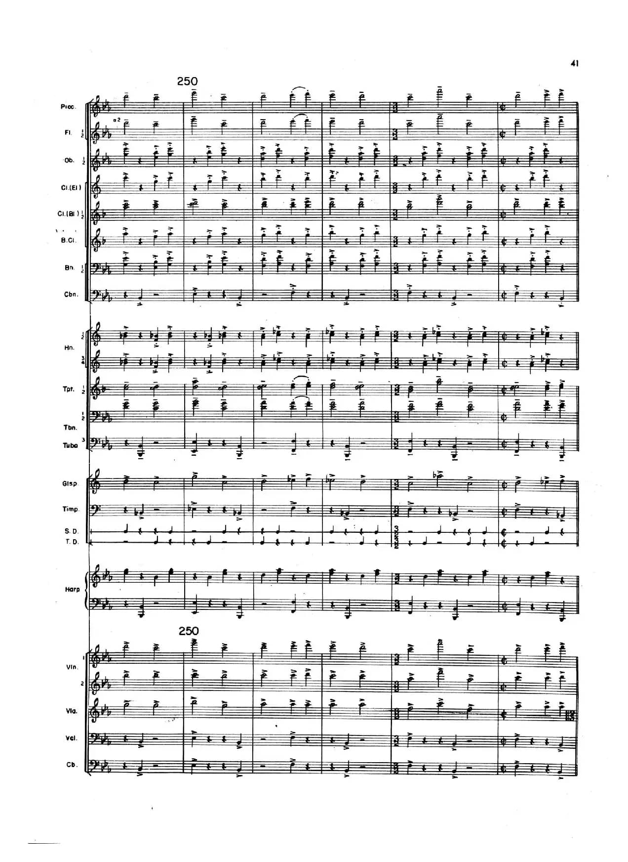 OVERTURE TO CANDIDE（《坎迪德》序曲）（交响乐总谱）