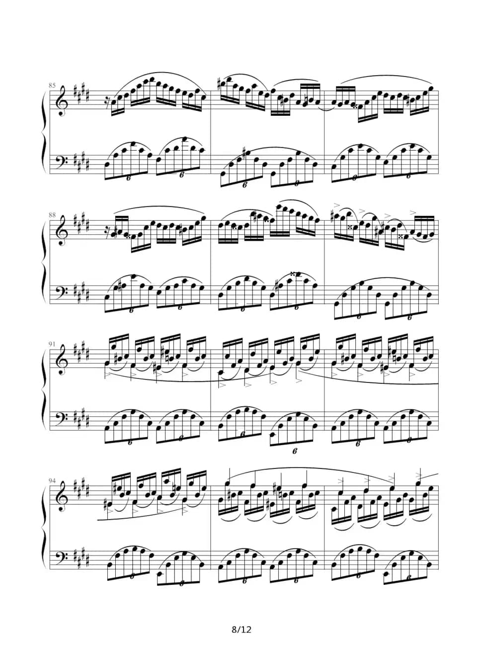 幻想即兴曲（京寒制谱版）