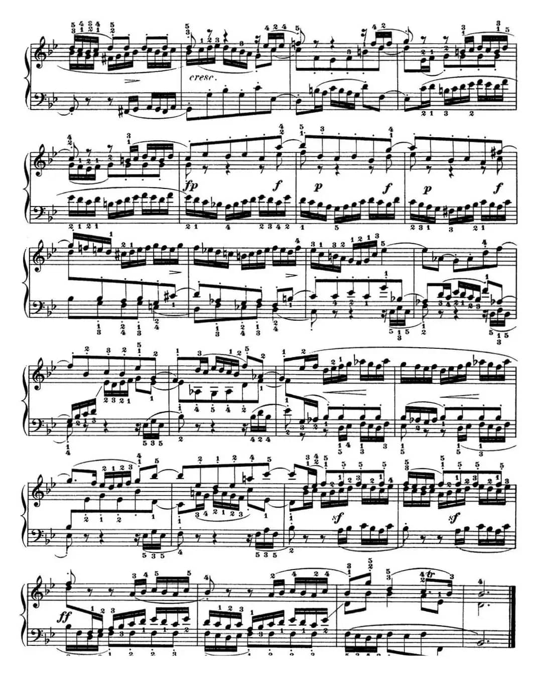 巴赫《平均律钢琴曲集·第一卷》之赋格曲（NO.21）