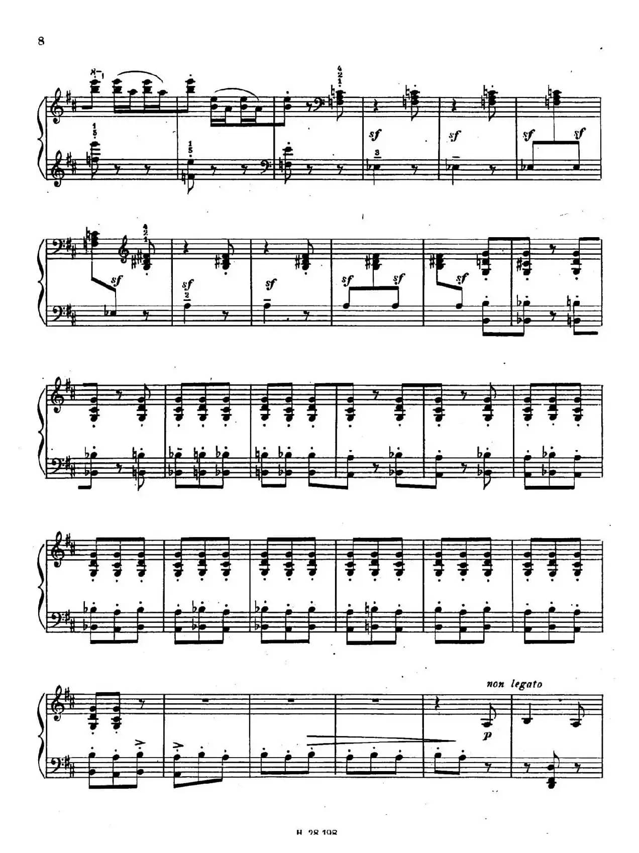 Tcherepnin - 10 Bagatelles Op.5（齐尔品-10首小品·3）