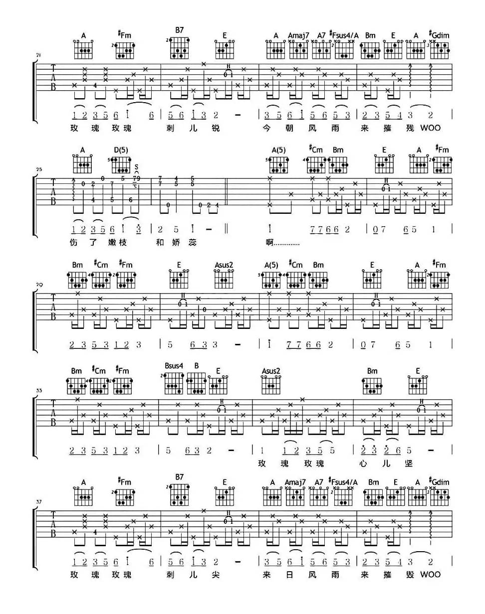 玫瑰玫瑰我爱你