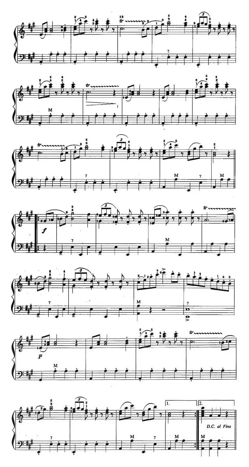 儿童手风琴曲：拉特茨基进行曲