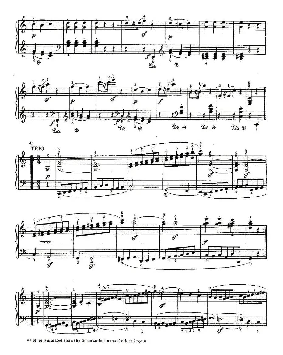 贝多芬钢琴小品（Bagatelles）（Op.33 之2）