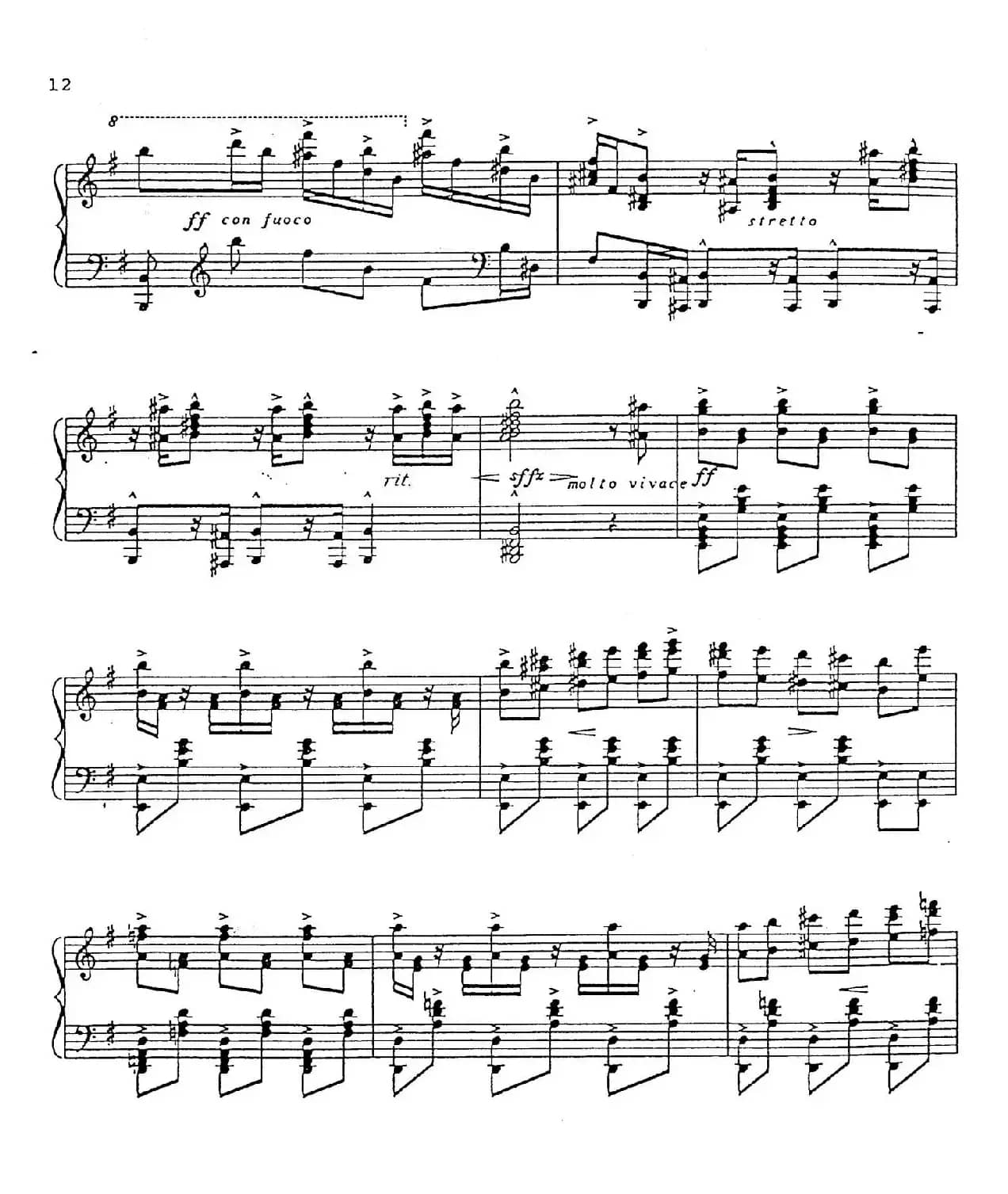 Carmen Variations 12 Pieces（12首卡门主题变奏曲·2）