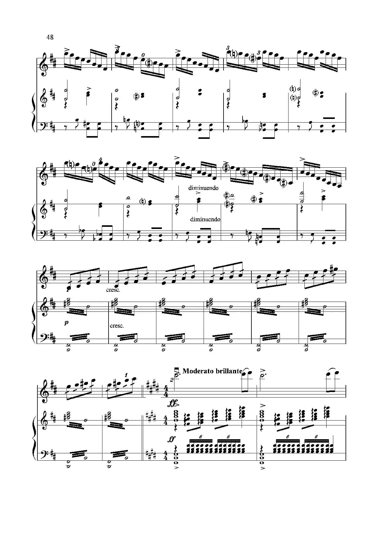 满江红幻想曲（小提琴+钢琴）