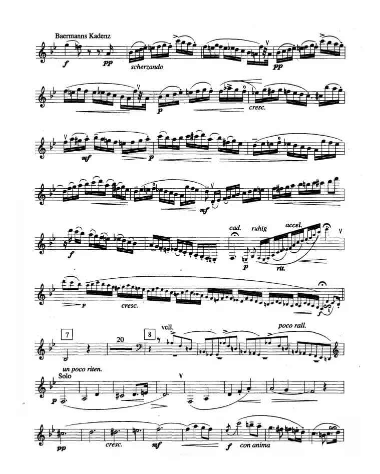 单簧管考级教材·第七级