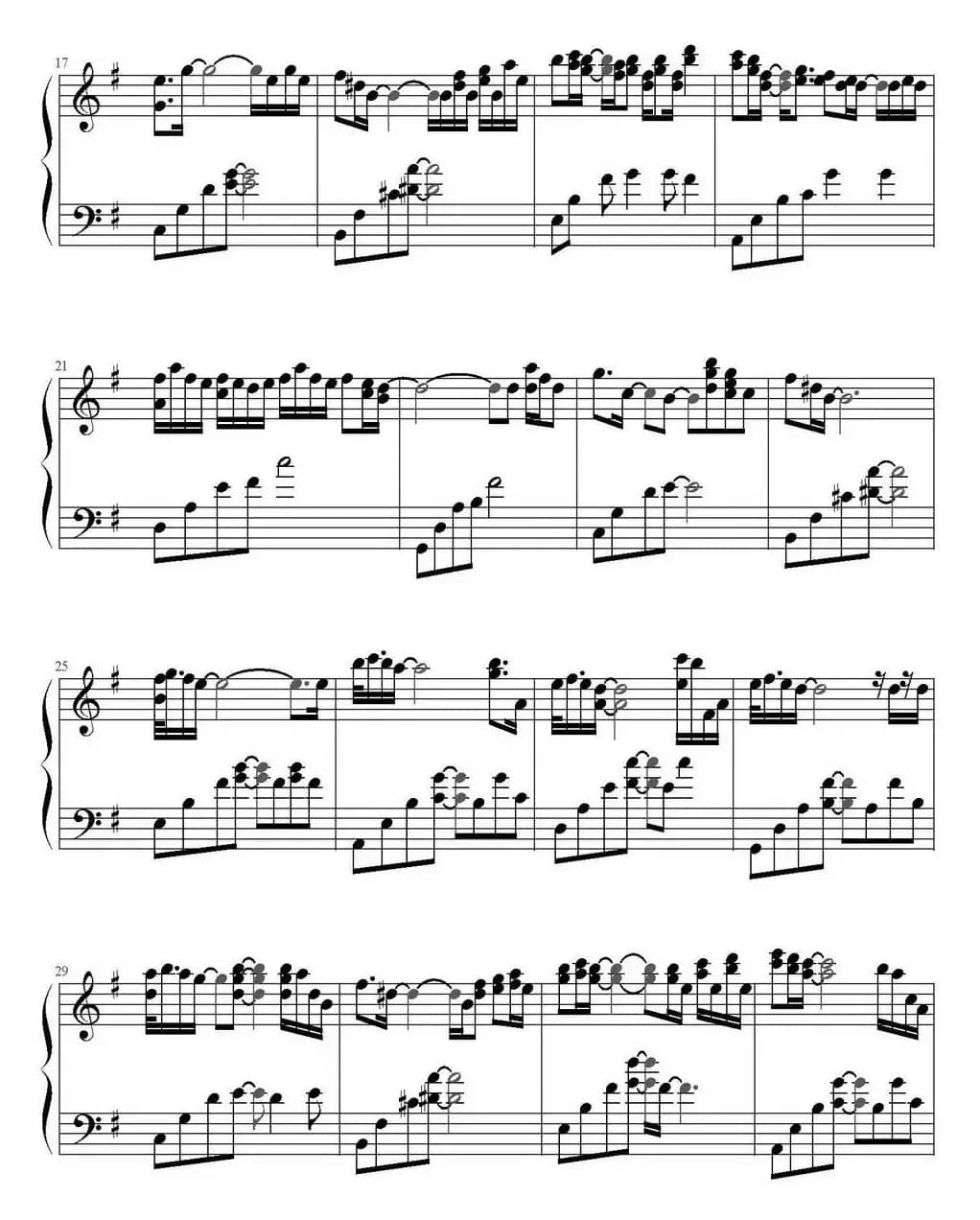 Thanksgiving （弹琴吧制谱版）