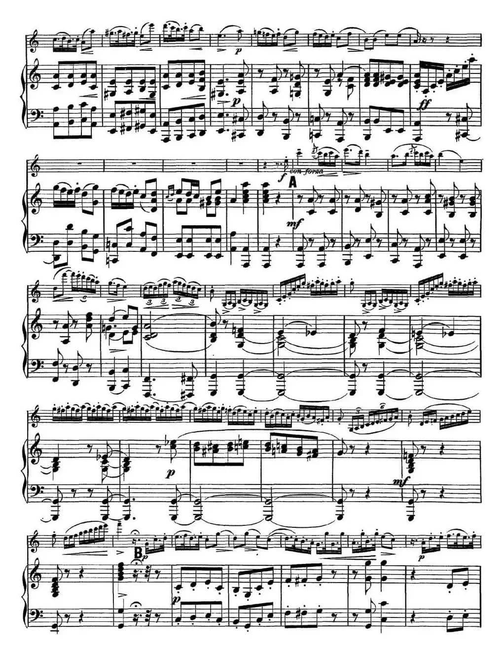 Rode Concerto No.7 in A Major（小提琴+钢琴伴奏）