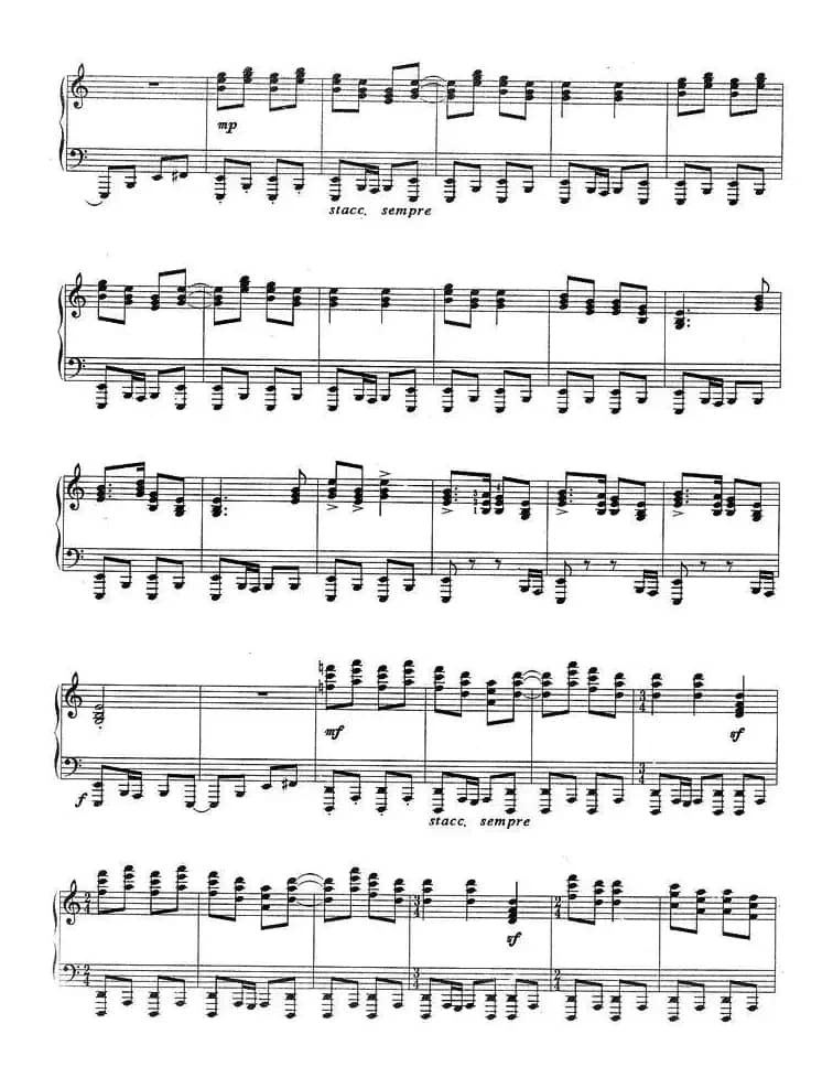 序曲与舞曲（第二部分）