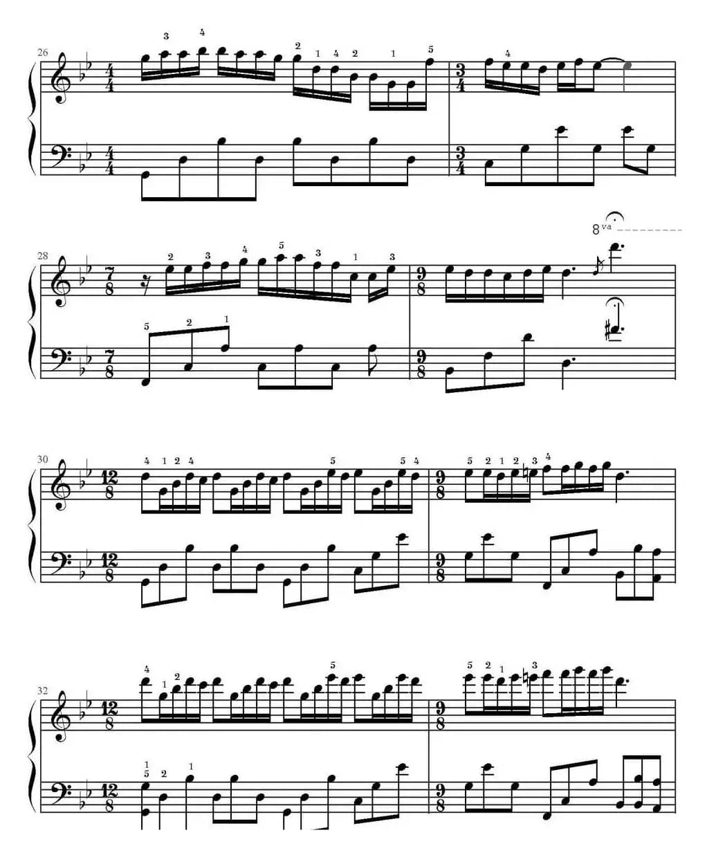 梦中的婚礼（鸠玖编谱版）