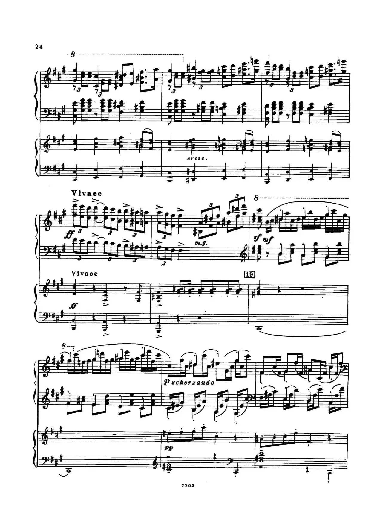 升f小调第一钢琴协奏曲 Op.1（双钢琴版）