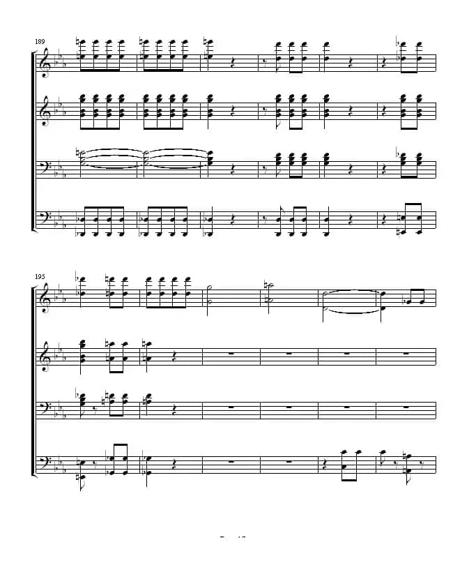 命运交响曲（四手联弹）