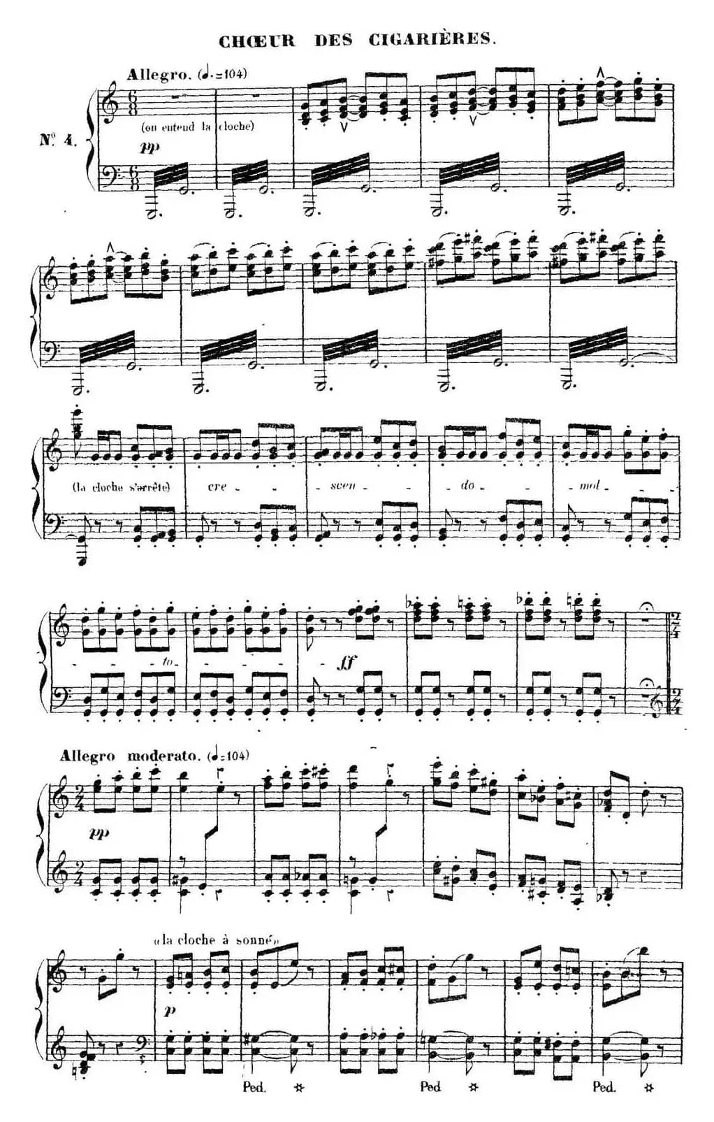Carmen for Solo Piano（卡门全剧钢琴独奏版）（No.4）