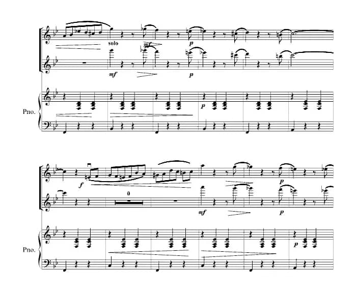 春之声圆舞曲（双钢琴）