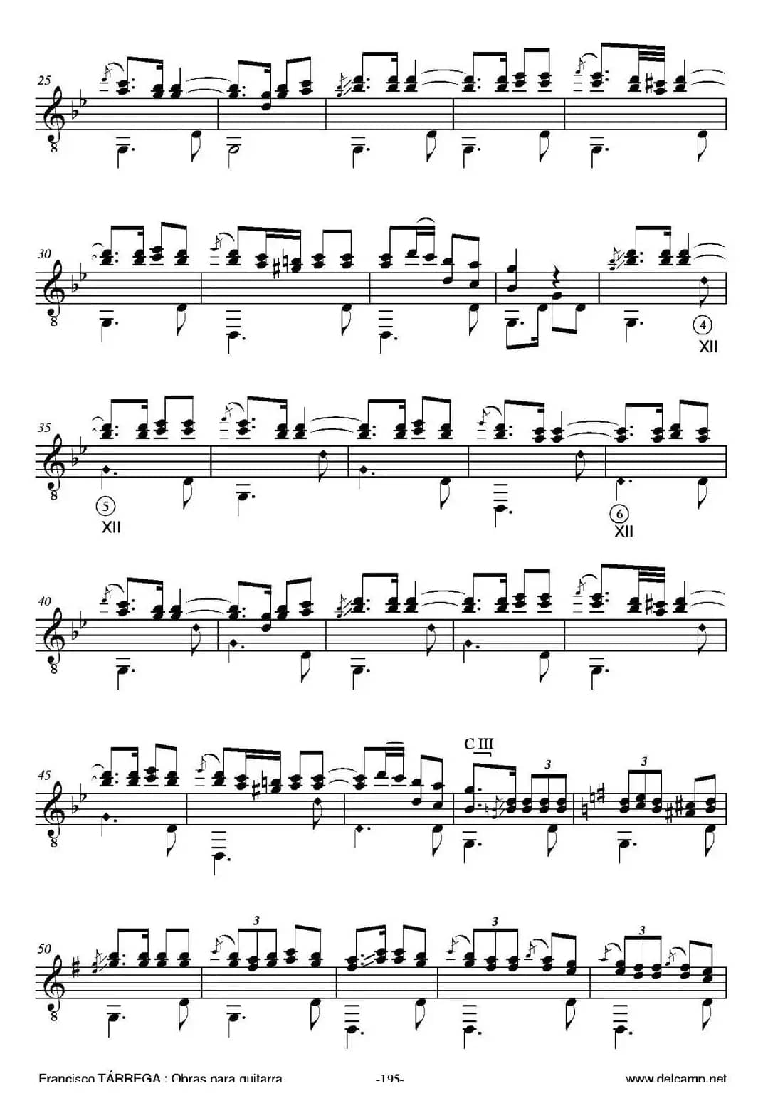 TANGO(Arreglado sobre un Habanera de Carlos Garcia Tolsa)（古典吉他）