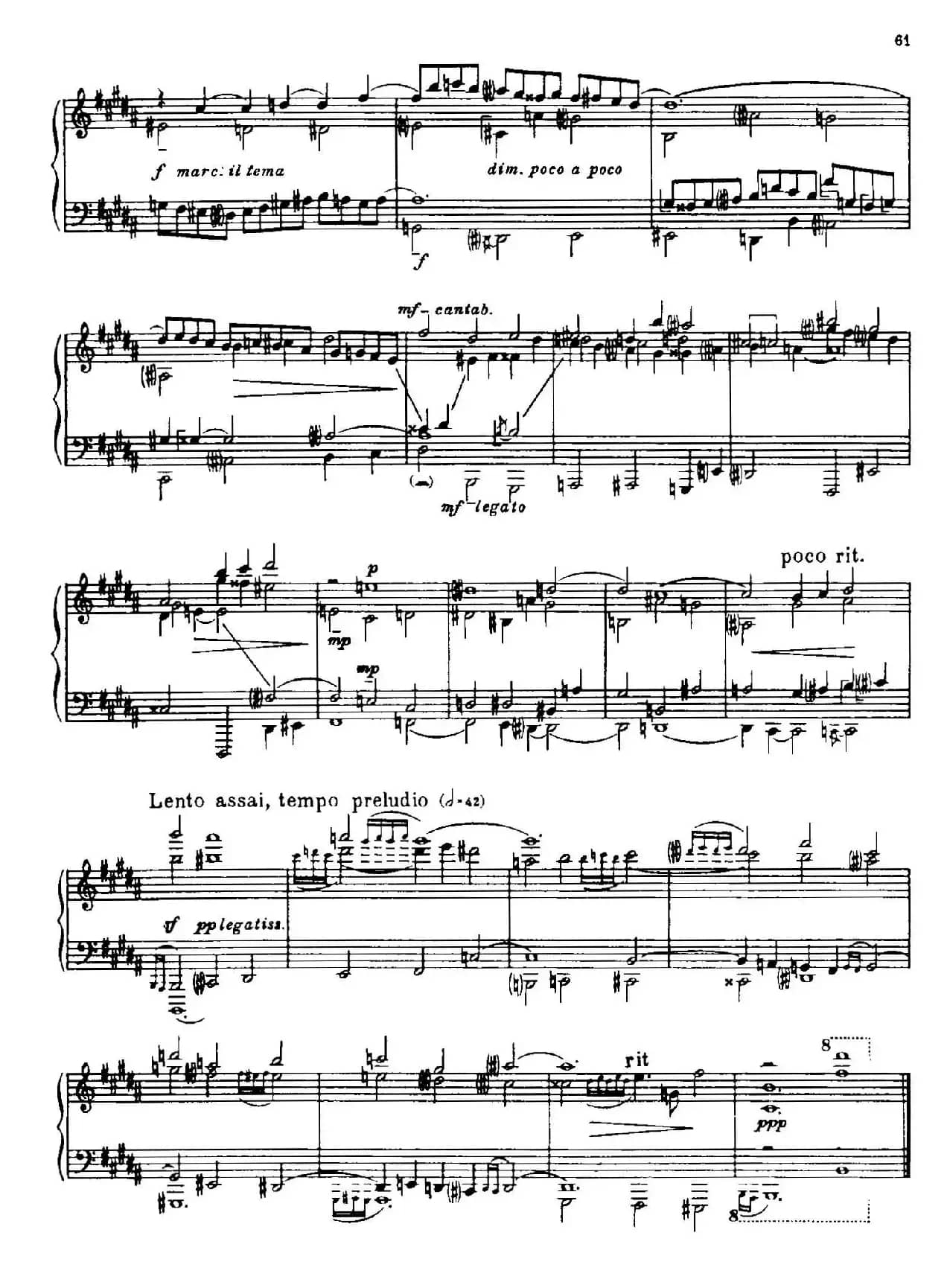 24 Preludes and Fugues Part.1 Op.45（24首前奏曲与赋格·第一部分·11）