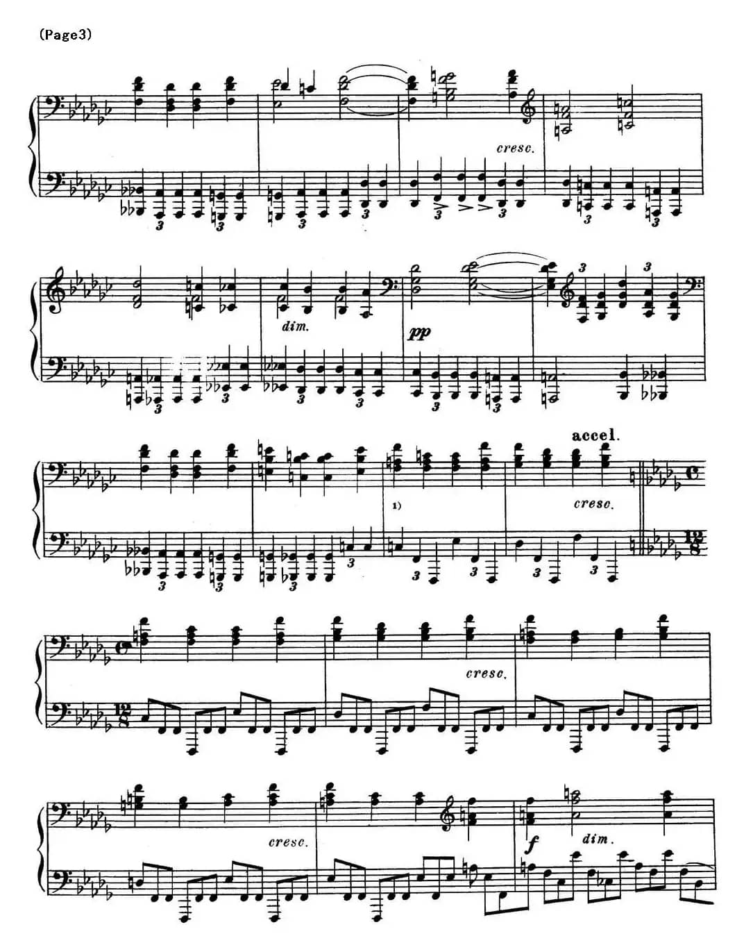 斯克里亚宾12首钢琴练习曲 Op8（No.7 Alexander Scriabin Etudes）