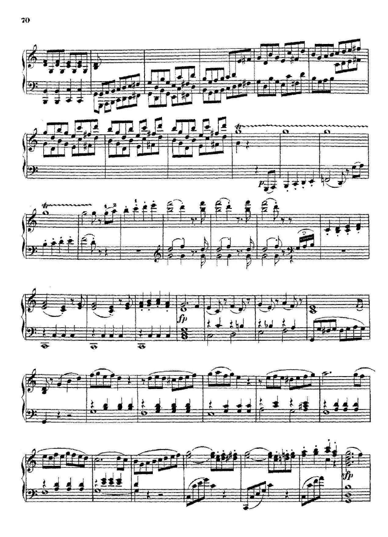 Piano Sonata No.4 in C Major Op.38(C大调第四钢琴奏鸣曲)