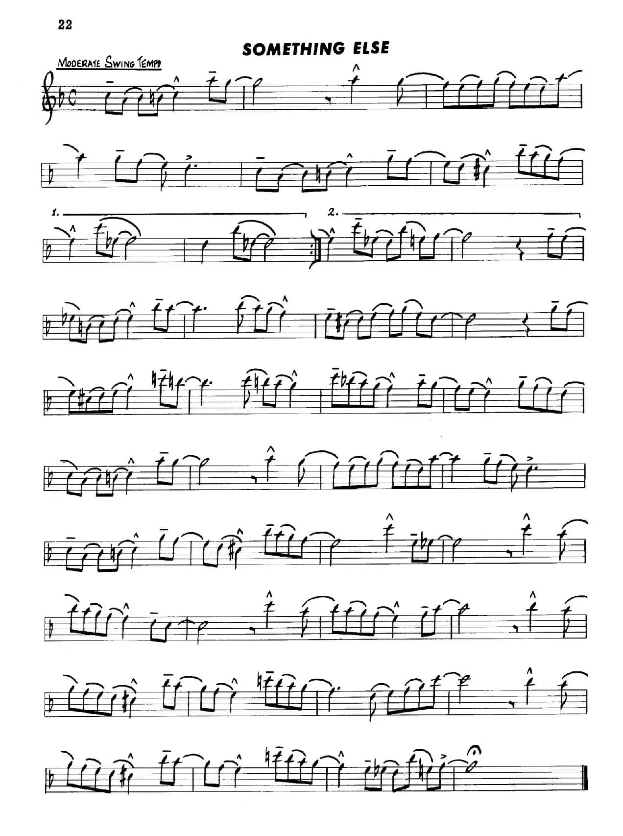 Basic Jazz Conception for sax