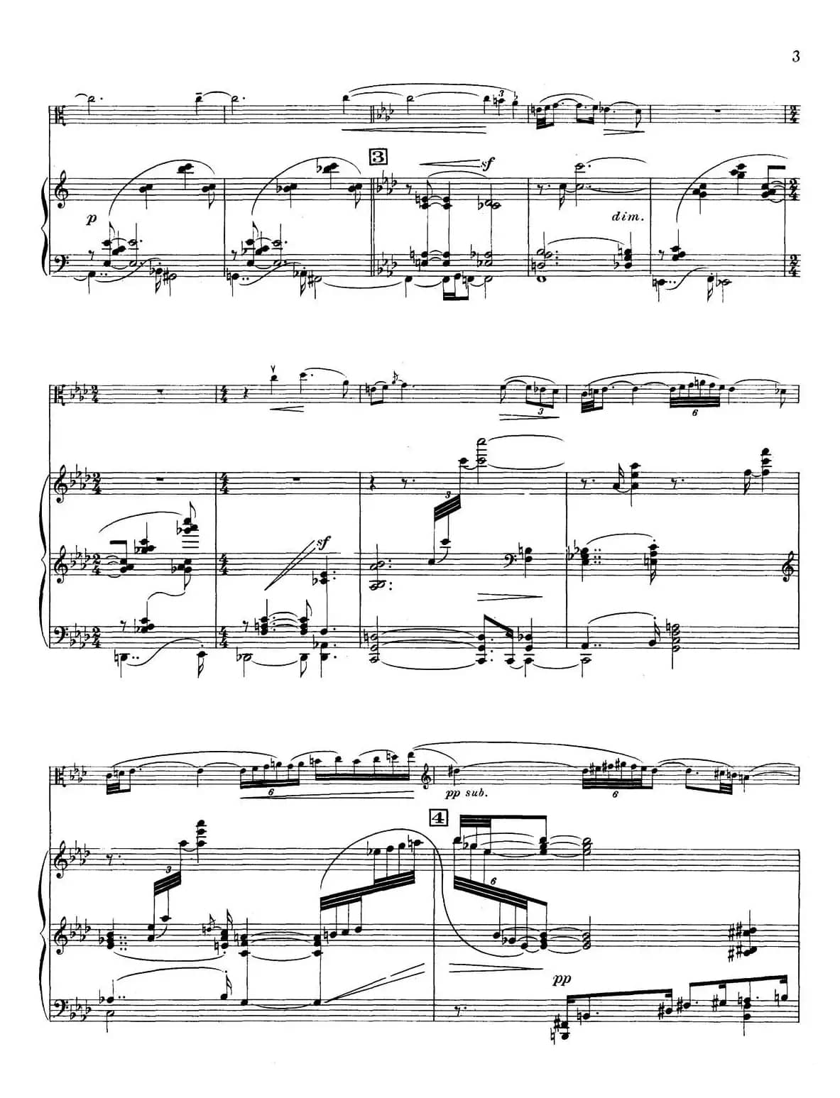 传奇 Op.66（中音萨克斯+钢琴伴奏）